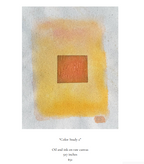 Original Color Studies on Raw Canvas by Rachel Barbera