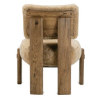 Shearling Leather Cassius Chair