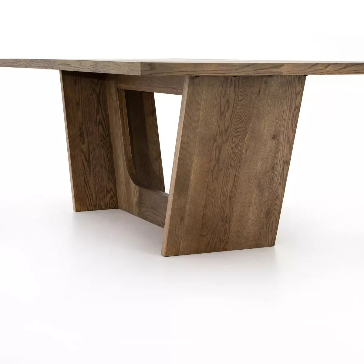 Pryor Dining Table-87" - Smoked Grey