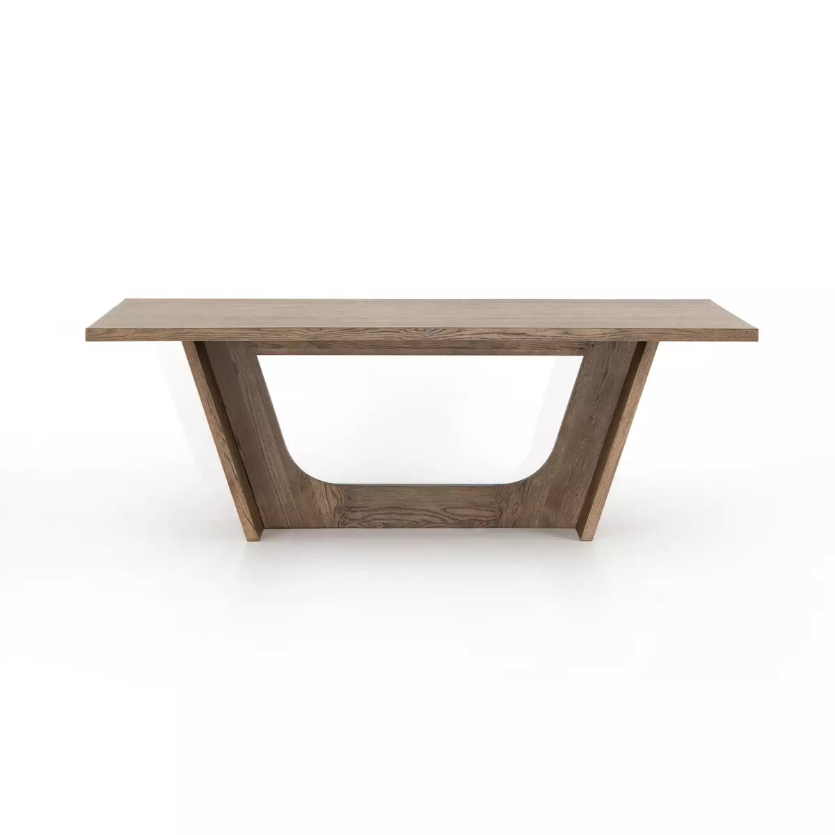 Pryor Dining Table-87" - Smoked Grey