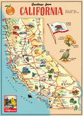 Cavallini & Co. Wrap - California