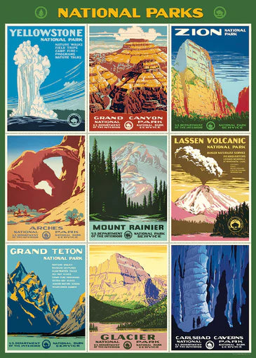 Cavallini & Co. Wrap - National Parks