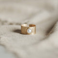 Nile Ring // 6mm // Pearl
