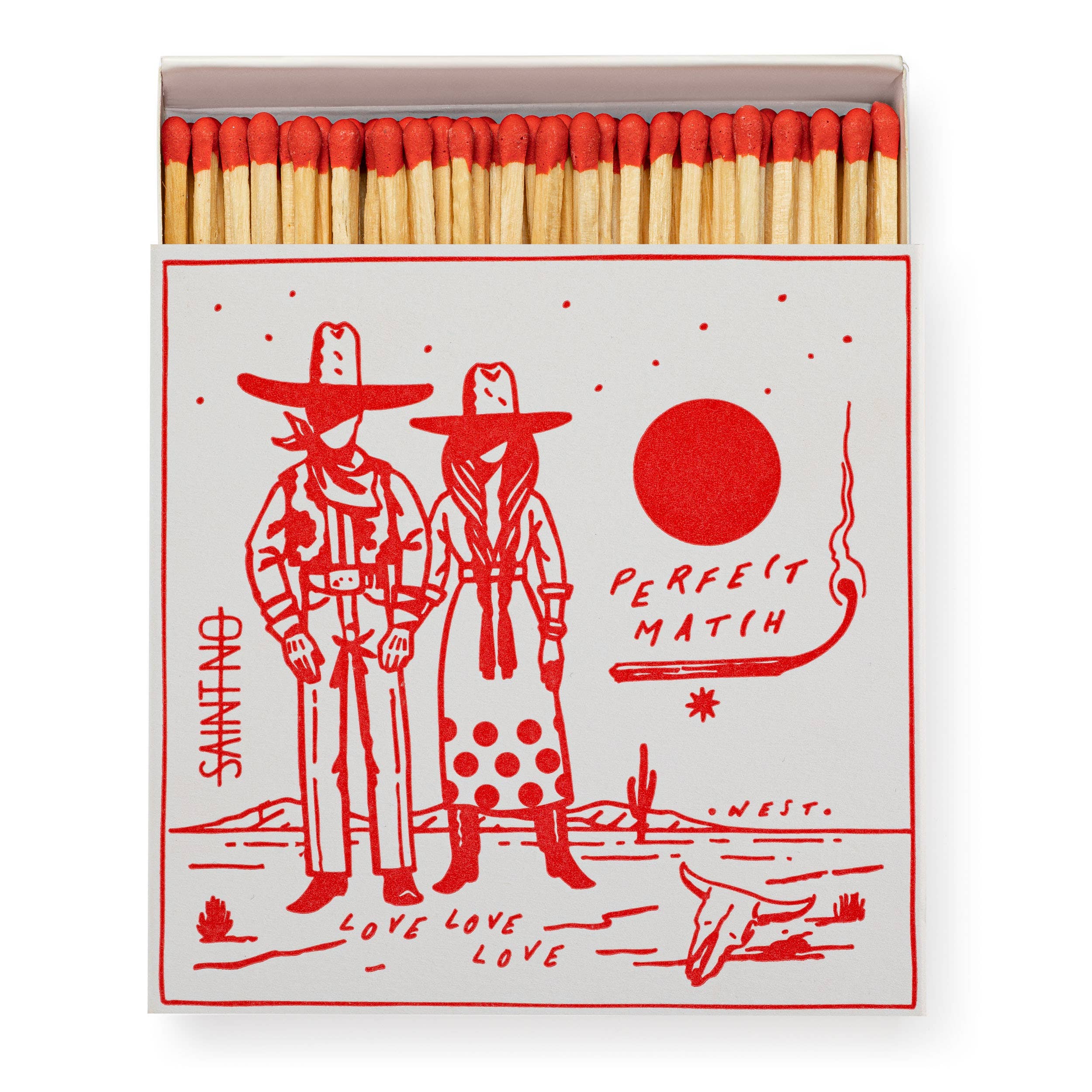 Perfect Match by Saint No | Square - Safety Matches