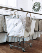 Canvas Elevated Laundry Basket - 3 Bu