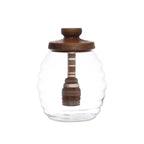 Glass Honey Jar w/ Dipper
