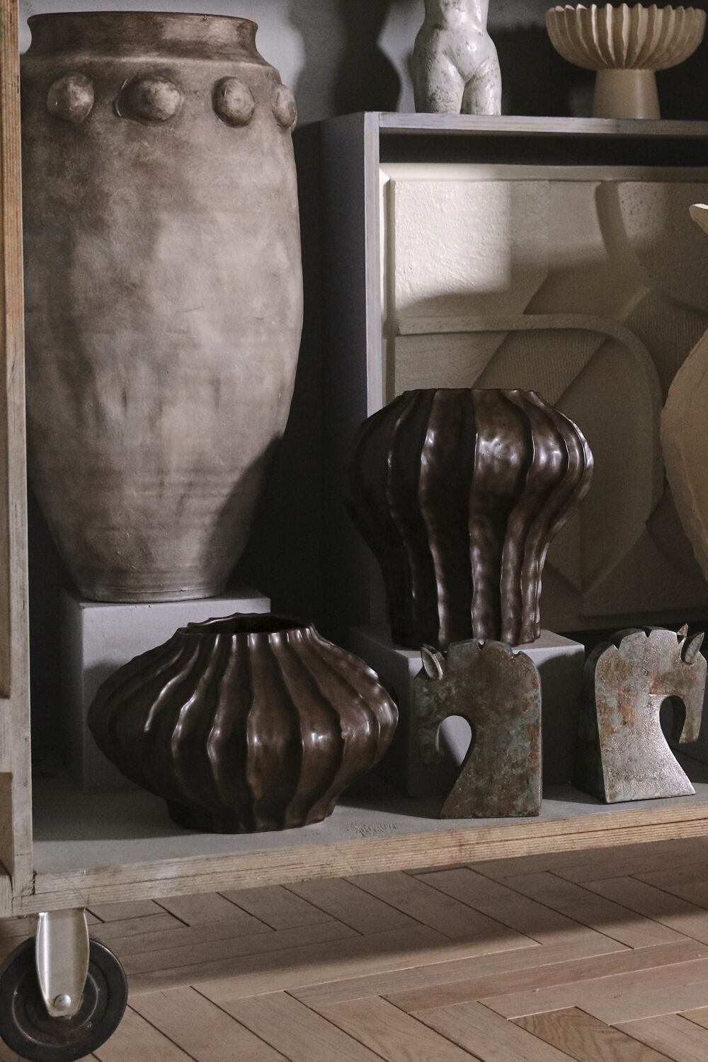 Attica Vase Low