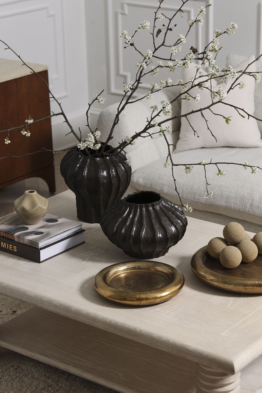 Attica Vase Low
