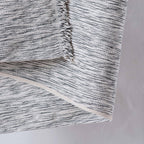 Matizado Handloomed Cotton Blanket — Ink