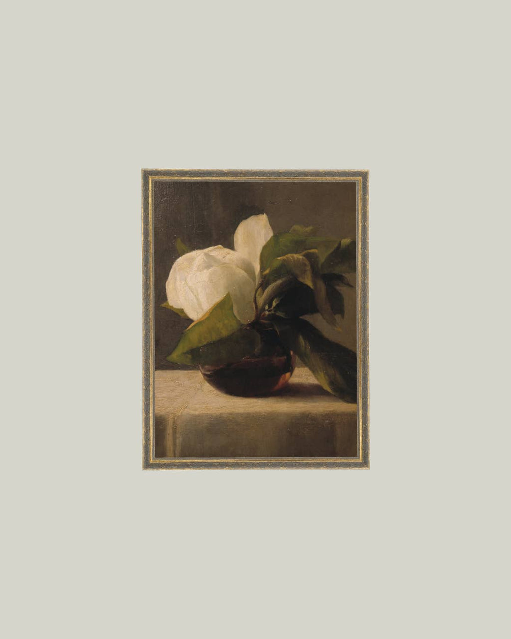 Magnolia Framed Antique Art