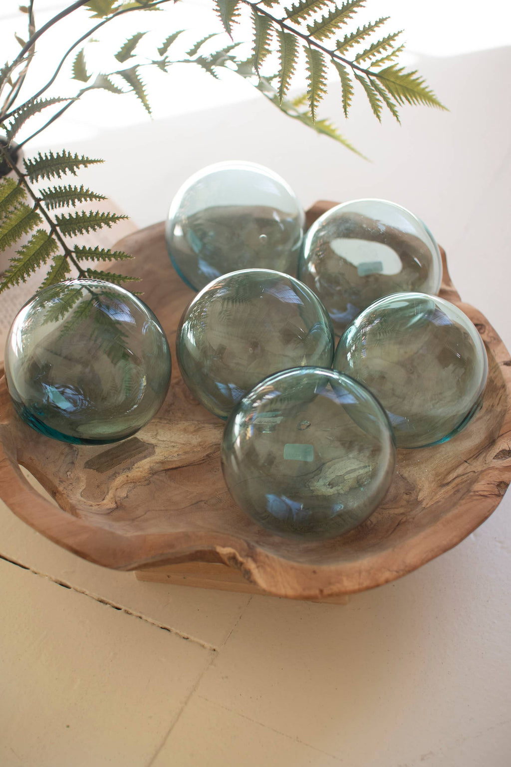 Recyled Glass Ball - Clear