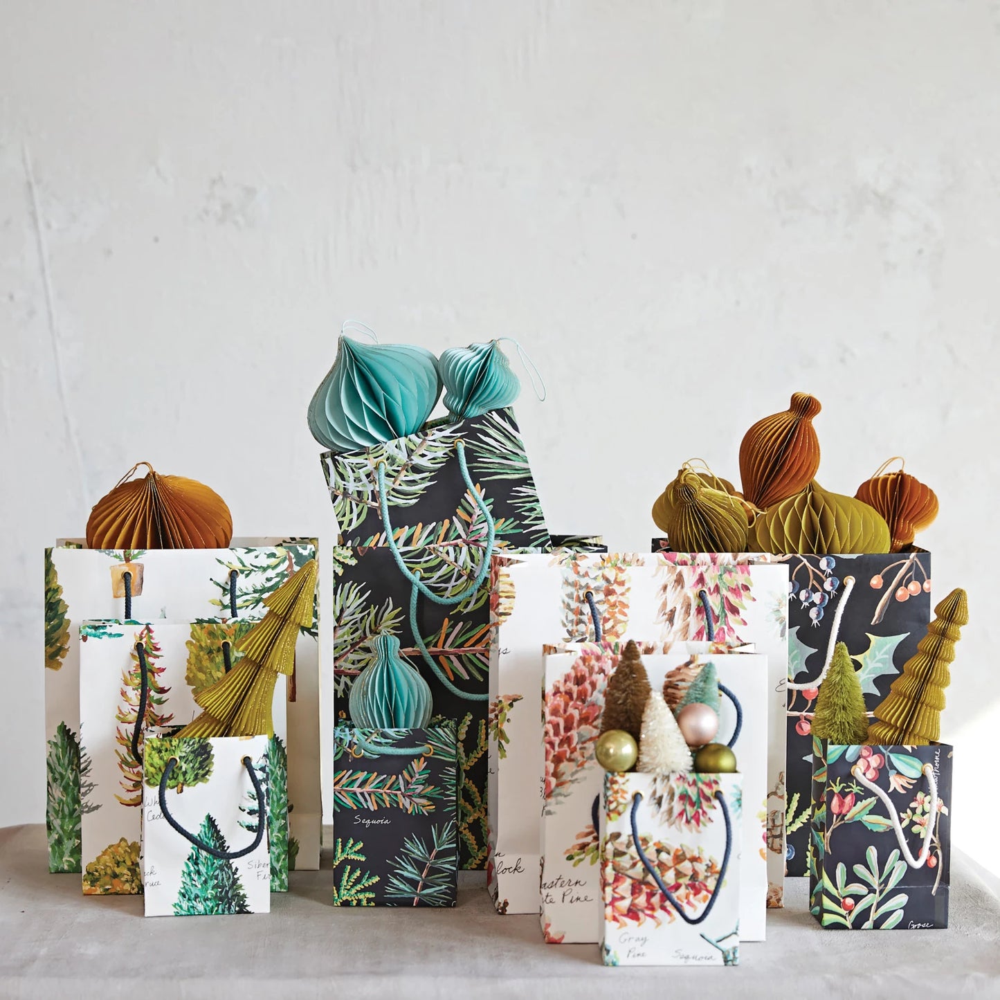 Handmade Recycled Paper Gift Bags