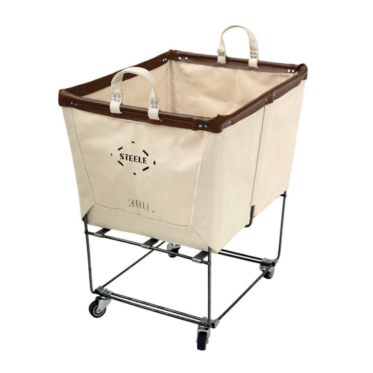 Canvas Elevated Laundry Basket - 3 Bu