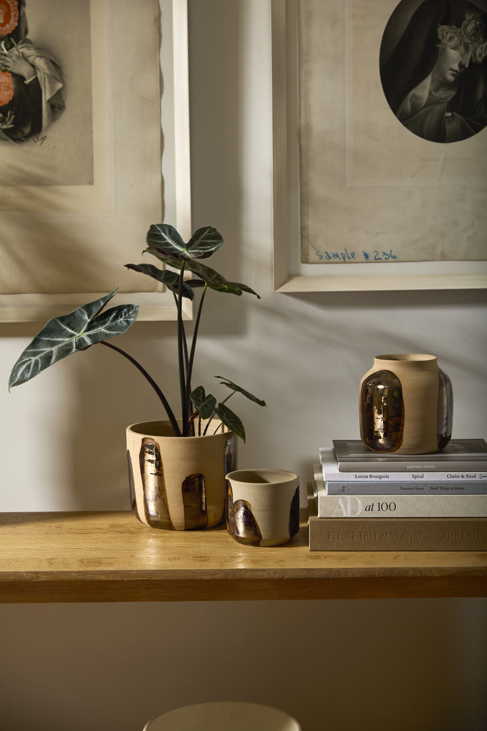 Brushstroke Plant Pot