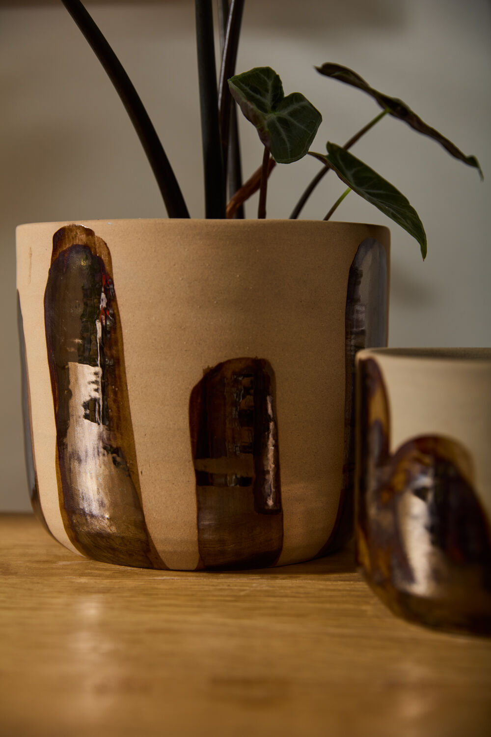 Brushstroke Plant Pot