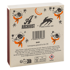Black Spotted Kitten | Square - Safety Matches
