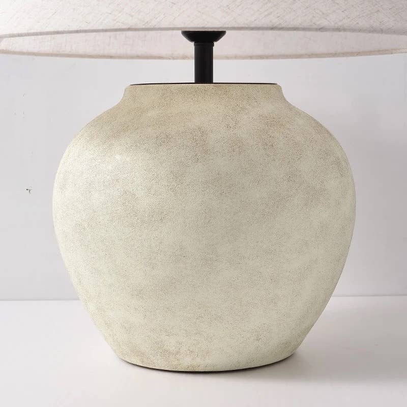 Ceramic Lamp - Charcoal