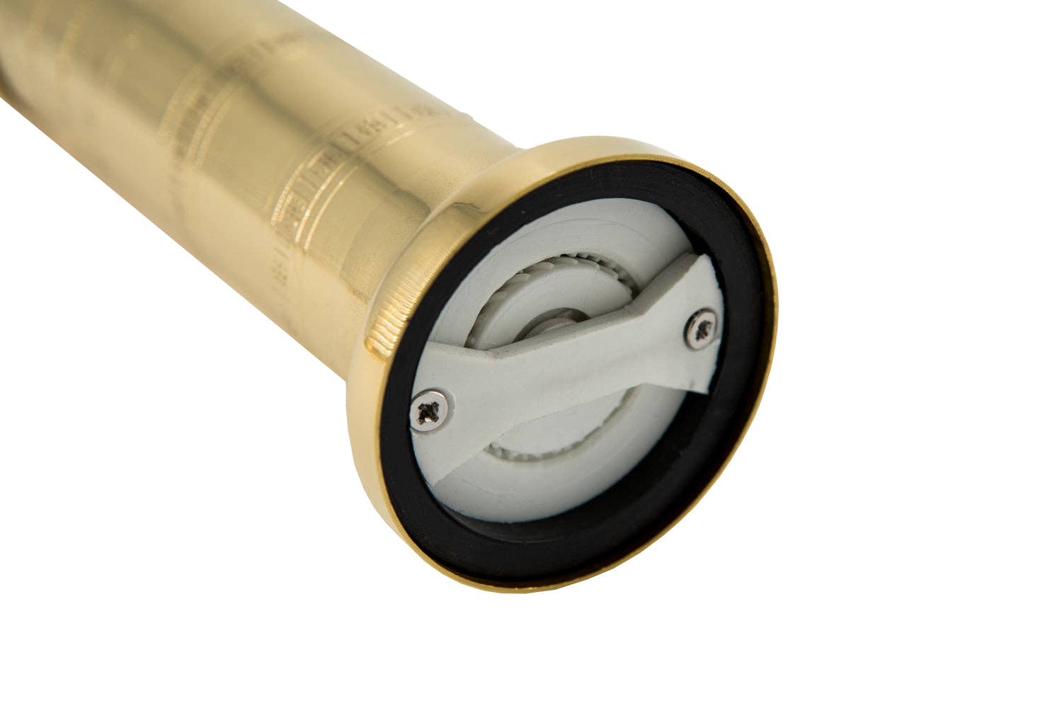 Brass Greek Salt Mill - 9"