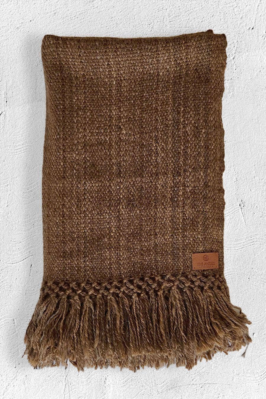 Argentinian Puna Throw - Tobacco