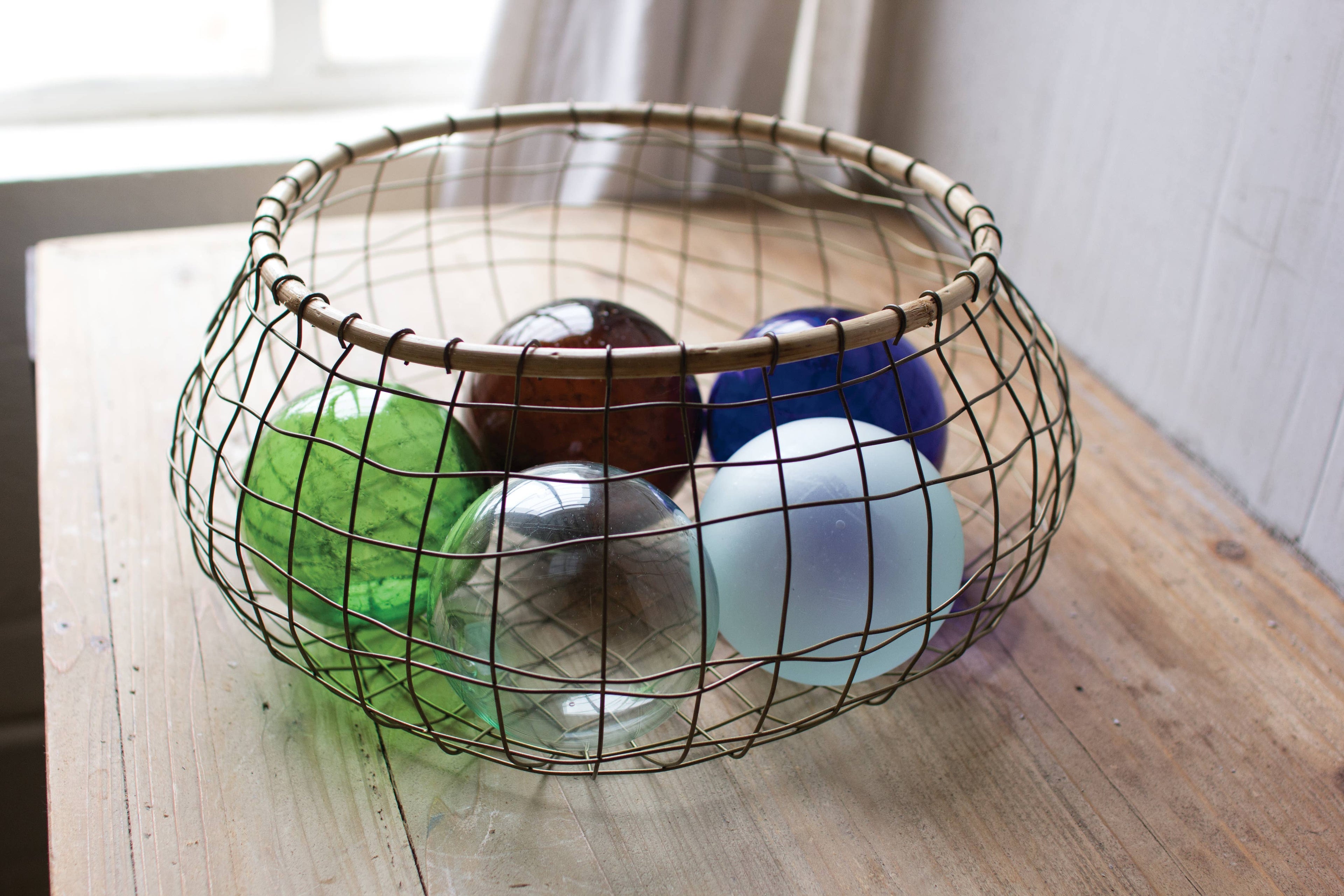 Recyled Glass Ball - Clear