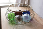 Recycled Glass Ball - Amber