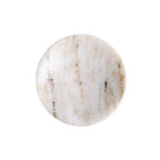 Brown Galaxy Marble Round Flared Soap Dish 5"