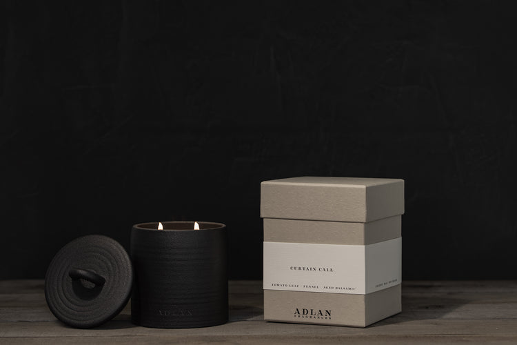 Curtain Call Stoneware Candle