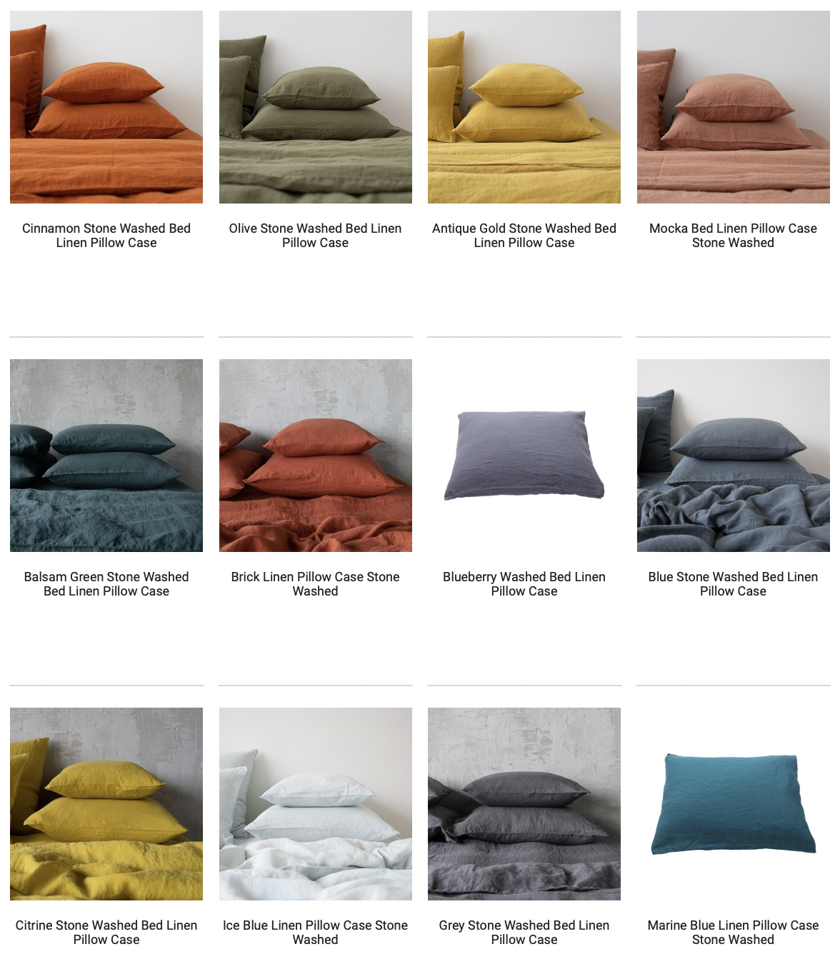 Linen Sheet Set - Natural KING