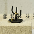 Iron Cactus Ring Holder