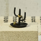 Iron Cactus Ring Holder