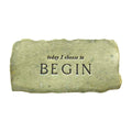 Today I choose to begin intention card
