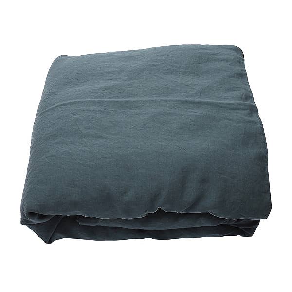 Linen Duvet - Balsam Green