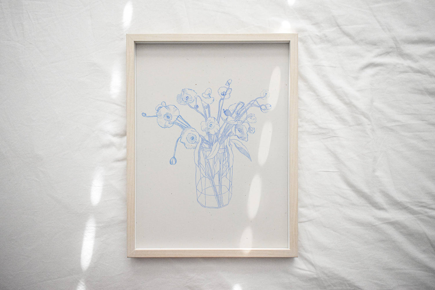 Fleurs de Papier Art Print