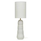 Oversized Stoneware Lamp