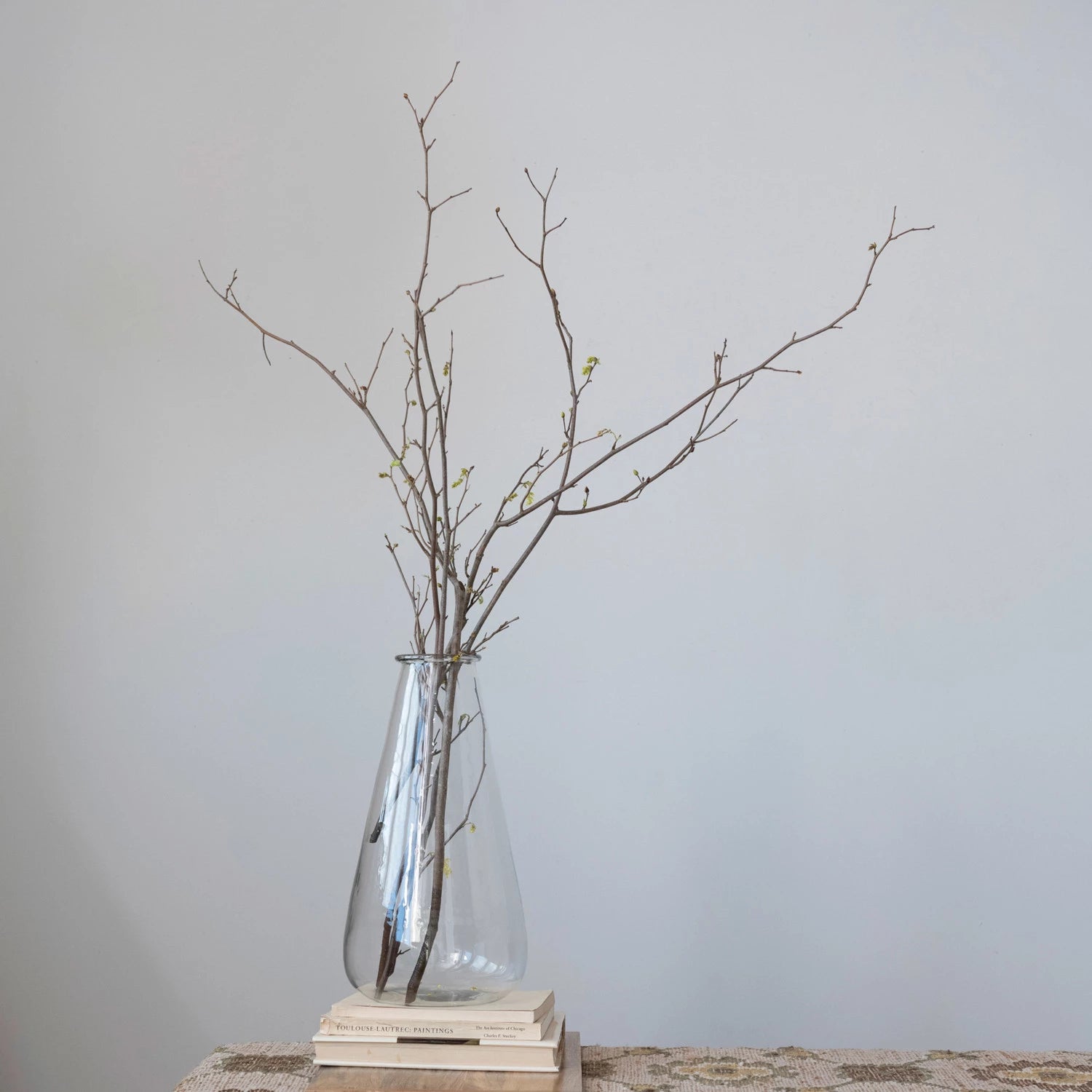 Hand-Blown Oversized Glass Vase