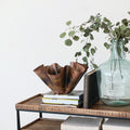 Copper Ruffled Bowl