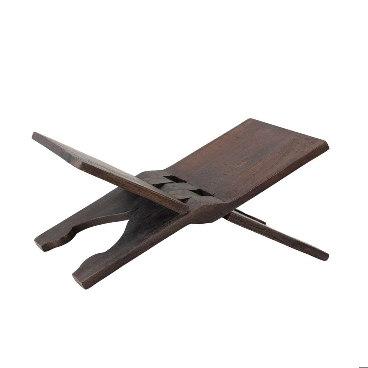 Reclaimed Wood Vintage Reproduction Oversized Folding Book Holder