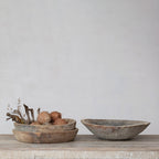 Found Decorative Wood Bowl
