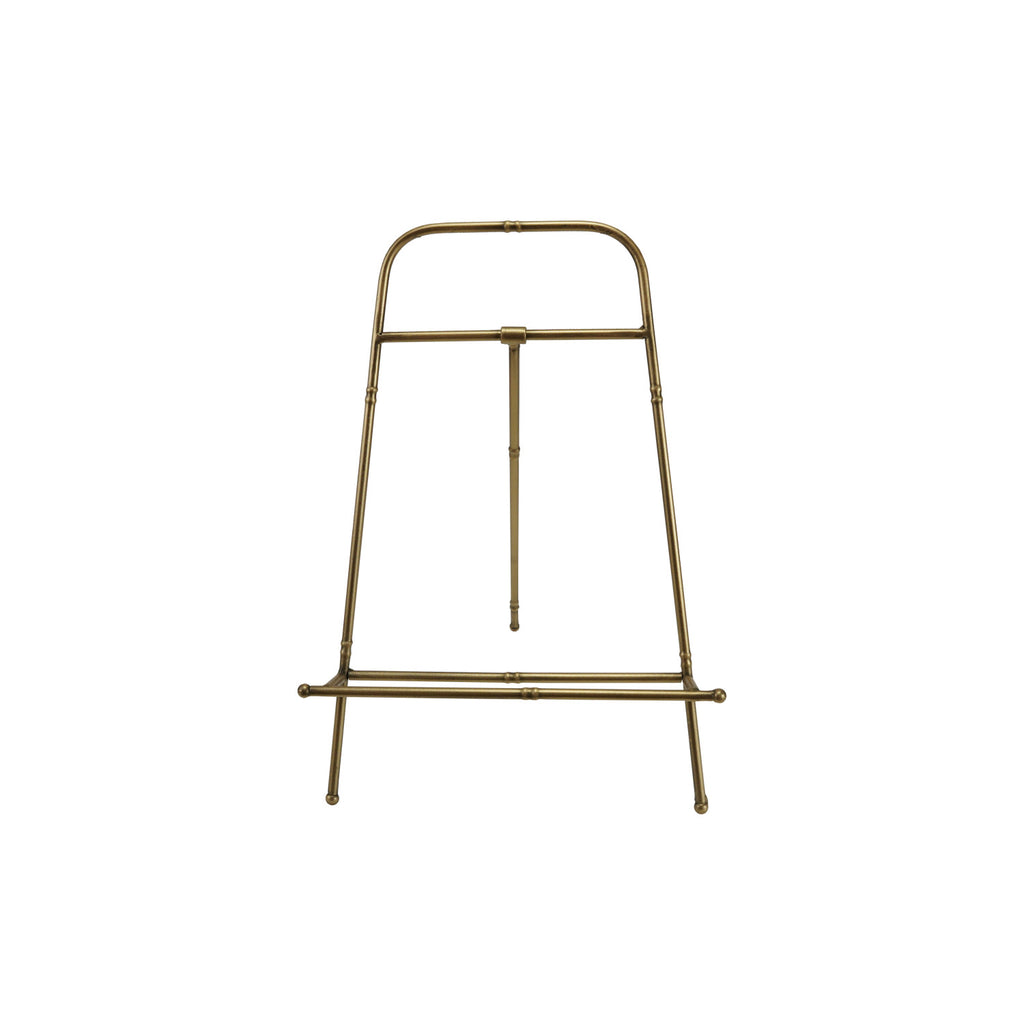 Vintage Gold Metal Easel