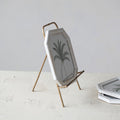 Vintage Gold Metal Easel