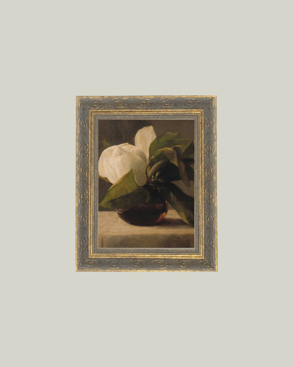 Magnolia Framed Antique Art