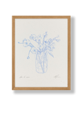 Fleurs de Papier Art Print