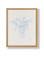 Fleurs de Papier Art Print