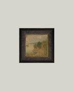Autumn Landscape Framed Antique Art