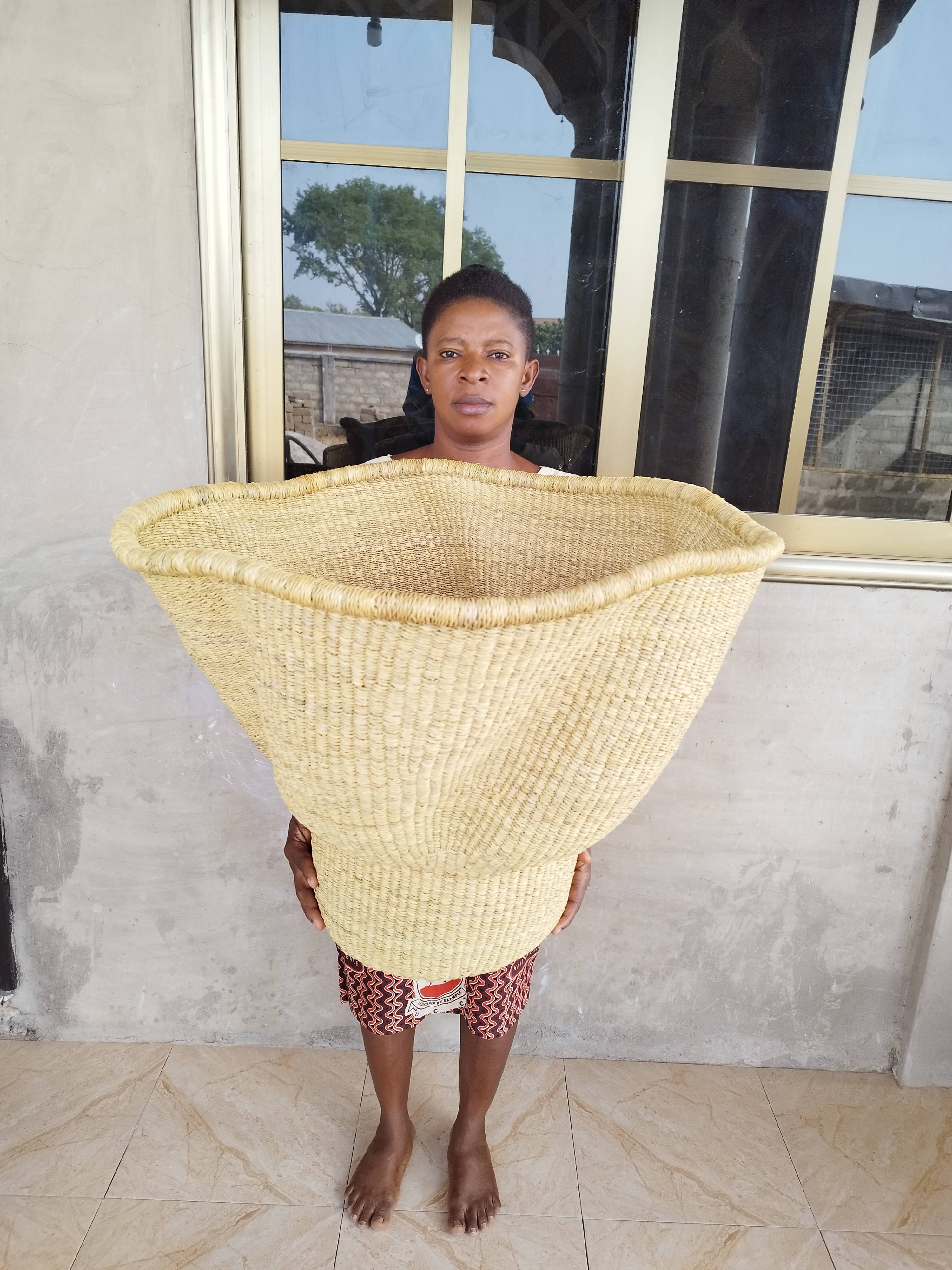 African Plant Basket