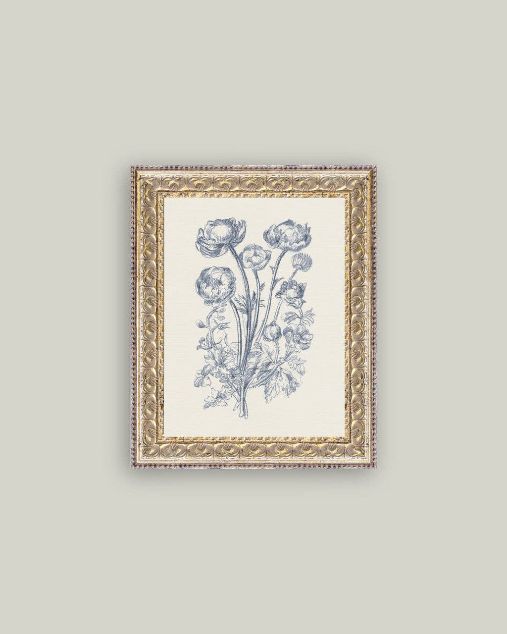 Blue Flower Sketch