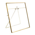 Monroe Easel Frame - Vertical - Brass