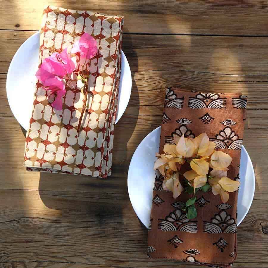 Cotton Dining Napkin Home Decor Gift (Set of 4)-Topha