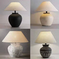 Ceramic Lamp - Charcoal