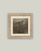 La Masure Framed Antique Art